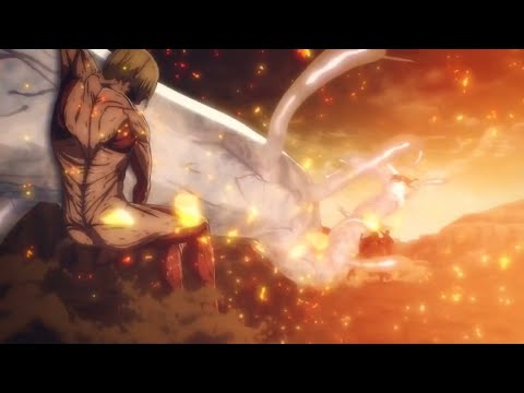 Reiner, Pieck, and Annie stop the Hallucigenia - Attack on Titan The Final Season