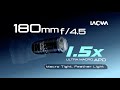 Introducing Laowa 180mm f/4.5 1.5X Ultra Macro APO - Macro Tight, Feather Light