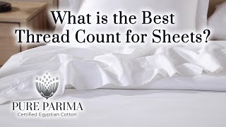What is Thread Count in Bed Sheets | PURE PARIMA