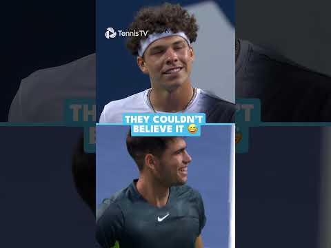 Shelton & Alcaraz Couldn't Believe It 🤣