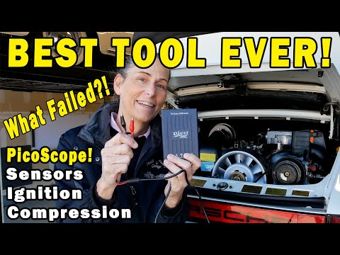 Budget eBay Porsche 3.2 Carrera: Testing with a PicoScope Oscilloscope! Bad Wires??