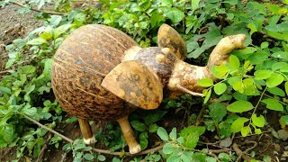 Download lagu CARA MEMBUAT CELENGAN DARI BATOK KELAPA|||Bentuk Gajah mp3