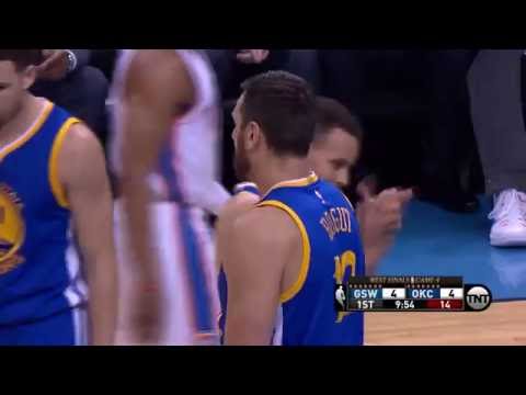 Harrison Barnes With The Jam | Warriors vs Thunder | NBA PLAYOFFS | 5.24.16