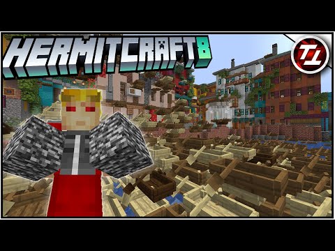 I Retaliate with BEDROCK! - Hermitcraft 8: #17