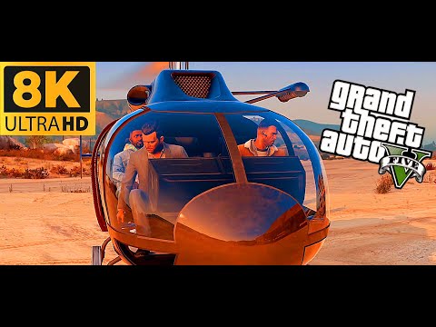 GTA 5 Predator mission in 8k Gameplay Ultra Ray Tracing Graphics  Mission#44 Gameplay Walkthrough