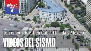 Fuerte Sismo Sacude Cuba y se Siente en el Sur de Florida