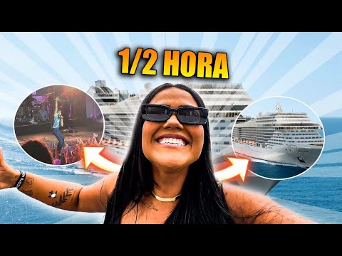 MEIA HORA DE VLOG NO CRUZEIRO!!!