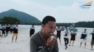 preview picture of video 'Gathering PT. KAI Lampung Selatan @Pahawang_island_lampung'