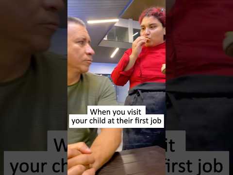 When you visit your child at their first job😂 #usa #prank #funnyfriend #foryou #funnyvideos #funny
