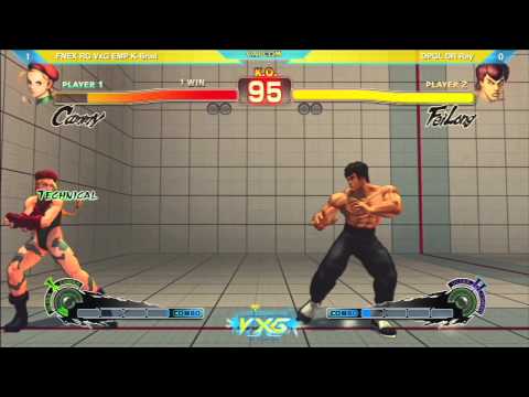 VxG2013: FNEX K-Brad vs DR Ray - Losers Semis - SSF4: AE Ver. 2012