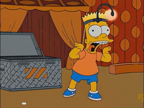 The Simpsons - Genius Magician Is Bart!