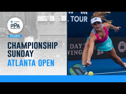 Championship Sunday at the Acrytech Atlanta Open!