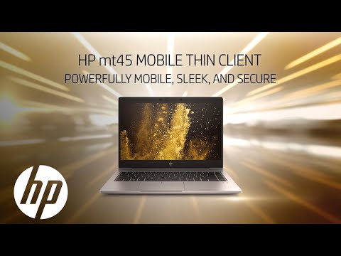 HP Mt45: The World’s Most Advanced Mobile Thin Client For Collaboration | HP Thin Clients | HP
