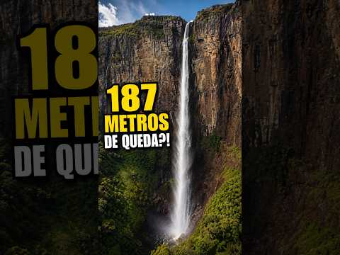 A cachoeira de 187 metros escondida em Goiás