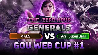 🔴MAUS vs Ars_SuperBars - огляд матчів UA WEB CUP день #3 ► C&C Generals Zero Hour