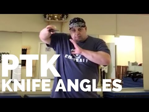 Pekiti Tirsia Kali Saksak Knife Angles