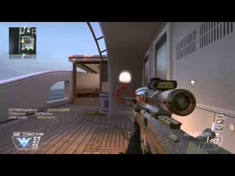 l nate86 l - Black Ops II Diamond DSR-50 Wallbang Happy On Hijacked