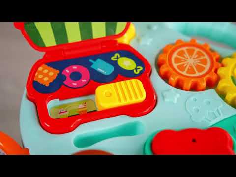 Каталка-ходунки многофункциональный столик 5 в 1 TOYZ pink, арт. TOYZ-2011