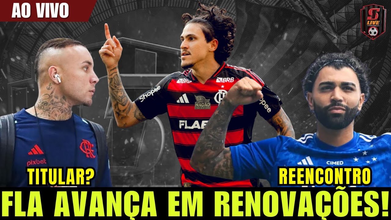 FLA AVANÇA EM RENOVAÇÕES! CEBOLINHA É TITULAR? JOGO DOS REENCONTROS! PEDRO X GABIGOL E +