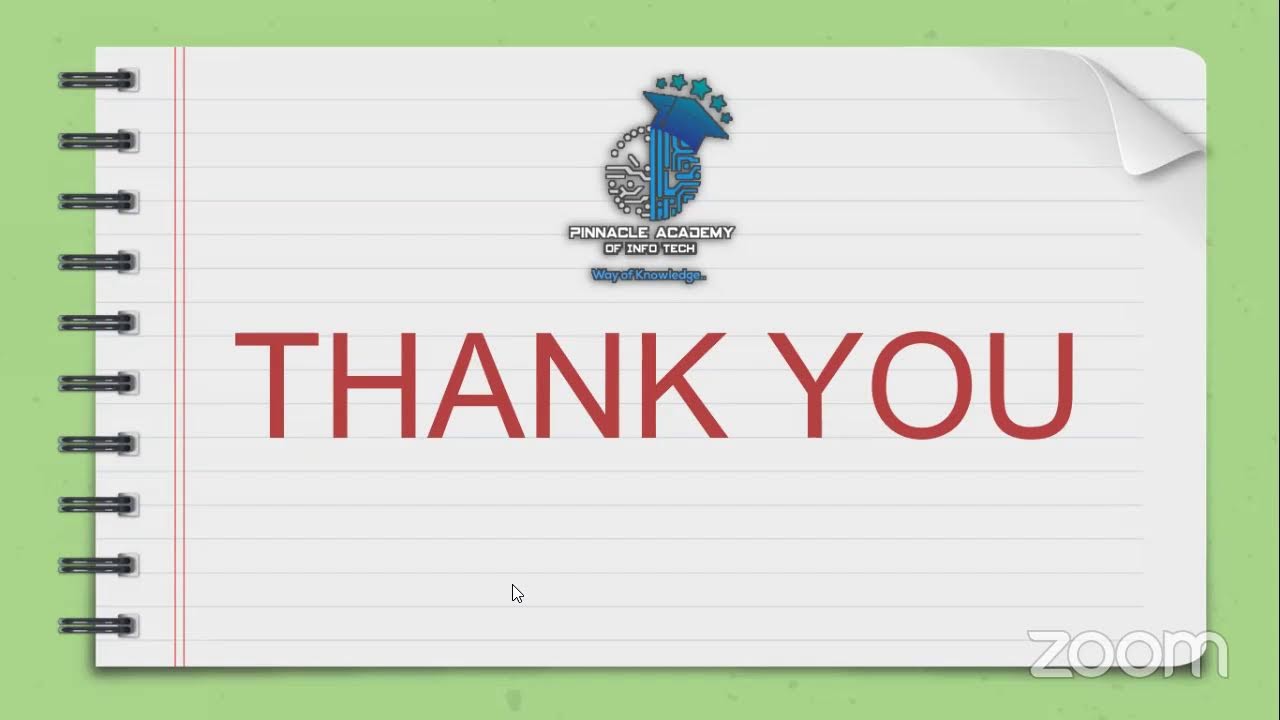 Pinnacle Academy Of Info Tech's Zoom Meeting