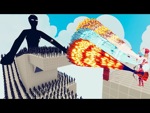 100x COSMIC ENTITY + 2x GIANT vs 3x EVERY GOD - Totally Accurate Battle Simulator TABS
