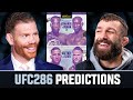 UFC 286 PREDICTIONS!!! | Round-Up w/ Paul Felder & Michael Chiesa  ?