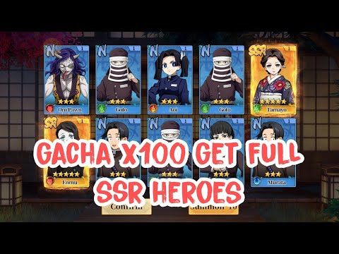 RAGE OF DEMON KING - GACHA X100 GET FULL SSR TEAM