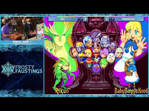 Frosty Faustings XIV 2022 Day 1 - Vampire Savior Pool B1