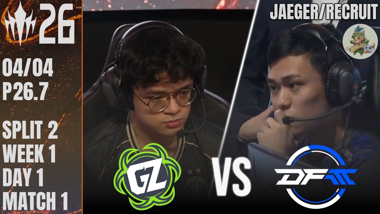 GZ vs DFM W1D1M1 BO3ハイライト | LCP 2026 Split 2 | Meanwhile in Japan Highlights