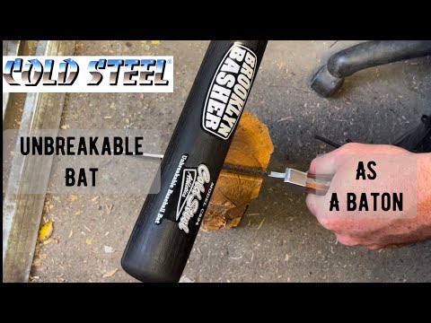 The Cold Steel Brooklyn slammer and basher as a new baton stick
