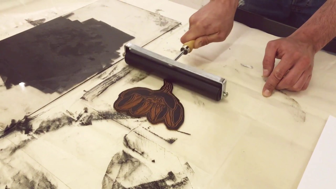 Video La prima stampa su linoleum