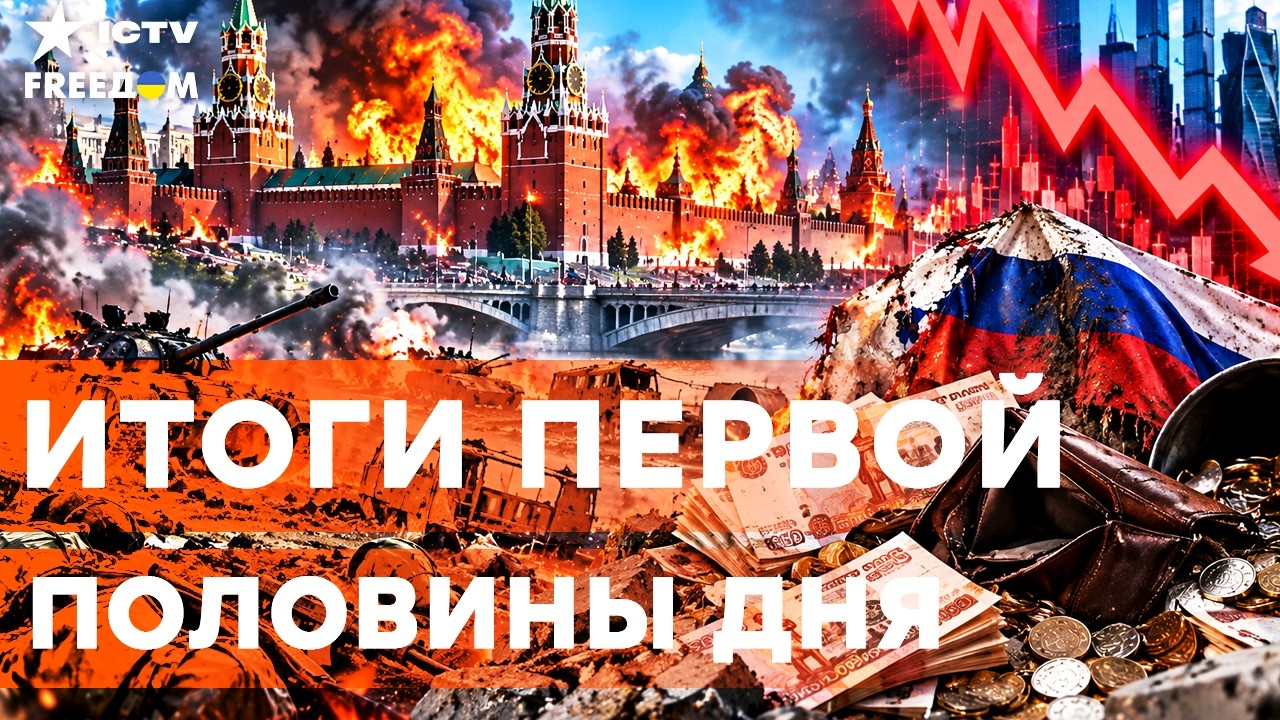 МЕГА-НАЛЁТ на МОСКВУ. На фронте ПРОВАЛ. Экономика в ГЛУБОКОЙ ЗАДНИЦЕ | Freedom live