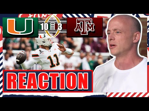 Miami Beats Texas A&M...CFP Reaction - Josh Pate's College Football Show