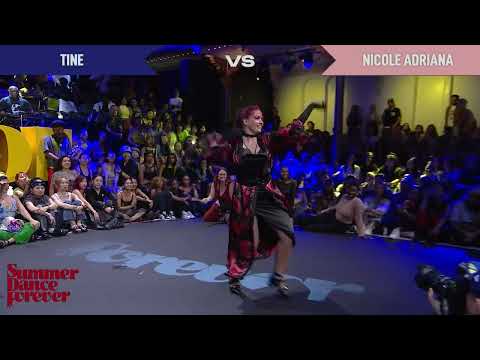 Tine vs Nicole Adriana TOP 24 Waacking Forever | Summer Dance Forever 2023