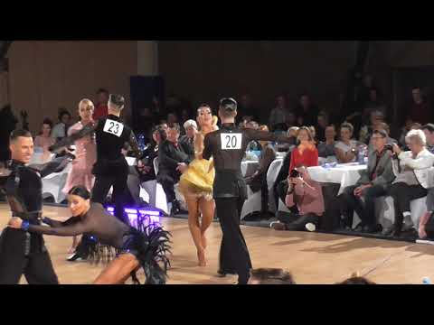 202 David Odstrčil - Tara Bohak /MČR T10 2018/ Kojetín/ Dospělí/ Semifinále/ Chacha