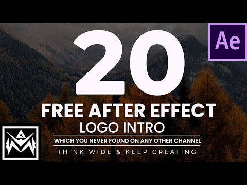 Best 20 New and Unique Logo Intro After Effects Template Free Download