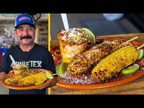 How to make ELOTES | The Best GRILLED Mexican Street Corn Recipes (Corn on the Cob & en Vaso!)