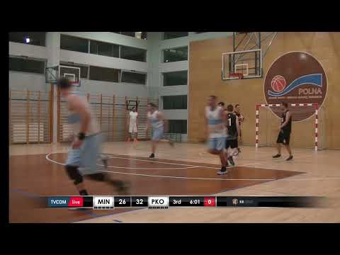Skrót: PKO Bank Polski vs Mindshare - II Liga Warszawa - 21.09 - Koszykarska Liga Biznesu