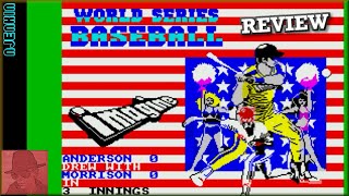 World Series Baseball - on the ZX Spectrum 48K !! with Commentary