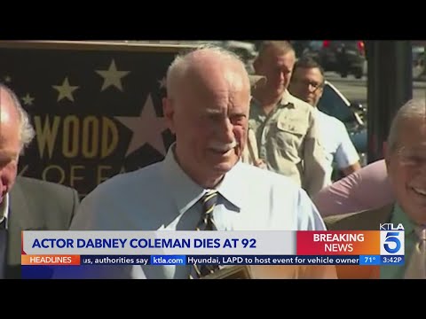 Actor Dabney Coleman dies at 92