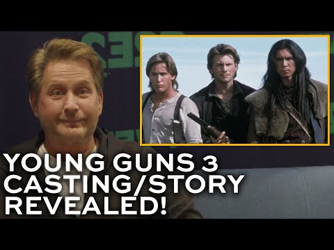Emilio Estevez reveals YOUNG GUNS 3 cast & storyline