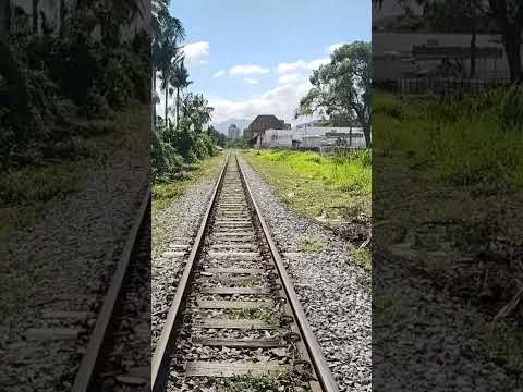 Andando pela linha férrea! #trensbrasil #trains #railfan #railway #ferroviabrasileira #scbrasil