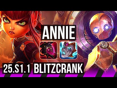 ANNIE & Jhin vs BLITZCRANK & Teemo (SUP) | KR Diamond | 25.S1.1