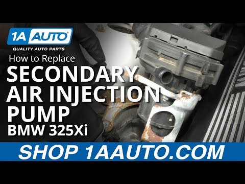 How to Replace Secondary Air Injection Pump 01-05 BMW 325Xi