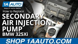 How to Replace Secondary Air Injection Pump 01-05 BMW 325Xi