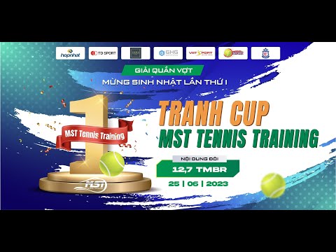 VIDEO GIẢI QUẦN VỢT MỪNG SINH NHẬT LẦN THỨ I TRANH CUP MST TENNIS TRAINING