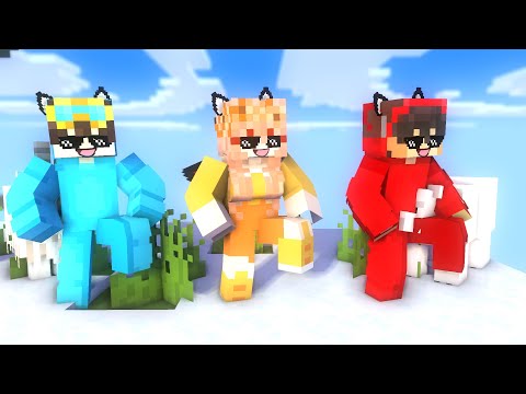 APHMAU FRIENDS ADAMBARAI NICO, CASH AND MIA - MINECRAFT ANIMATION #shorts
