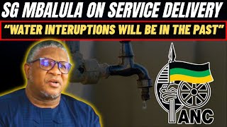 ANC SG Defend Services Delivery Promises