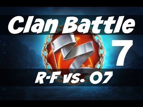 World of Warships - Clan Battles Season Seven- R-F vs. o7