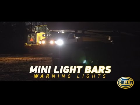 HELLA Mini Light Bars and warning lights